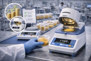 Timbangan Kadar Air Berkualitas untuk Efisiensi Produksi dan QC
