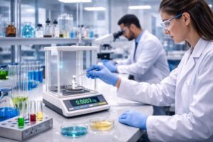 Aplikasi Timbangan Analitik di Laboratorium Kimia dan Bioteknologi