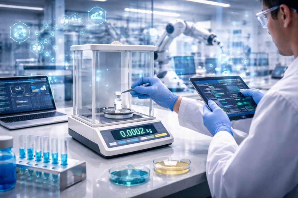 Timbangan Laboratorium Industri: Masa Depan Timbangan Laboratorium dalam Industri 4.0