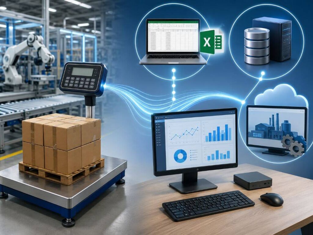 Software Timbangan ke PC, Excel, dan ERP Solusi Otomatisasi Data Timbangan untuk Industri Modern
